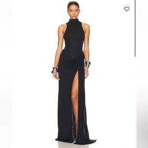 Helsa The Ophelia Dress Elegant Black Sleeveless Gown